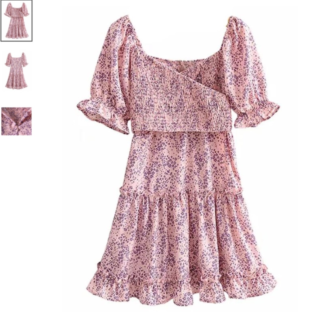 Goodnight Macaroon ruched mini dress - Size S